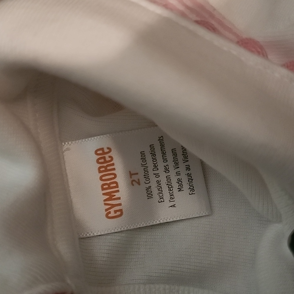 Gymboree Pink Striped Dress with Floral Embroidery - Picture 4 of 5